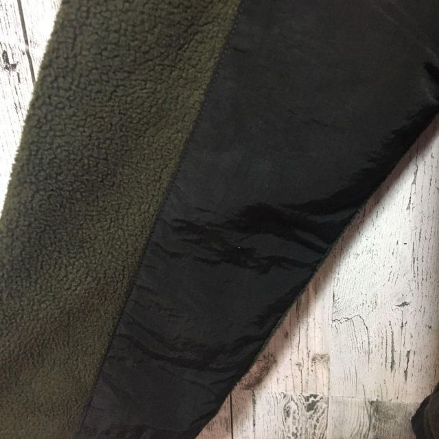 THE NORTH FACE(ザノースフェイス)の美品US規格ノースフェイスデナリジャケット刺繍ロゴ緑アースカラー黒ブラックカーキ メンズのジャケット/アウター(ブルゾン)の商品写真