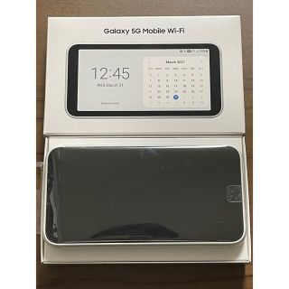 ギャラクシー(Galaxy)のGalaxy 5G Mobile Wi-Fi モバイルルーター au(その他)