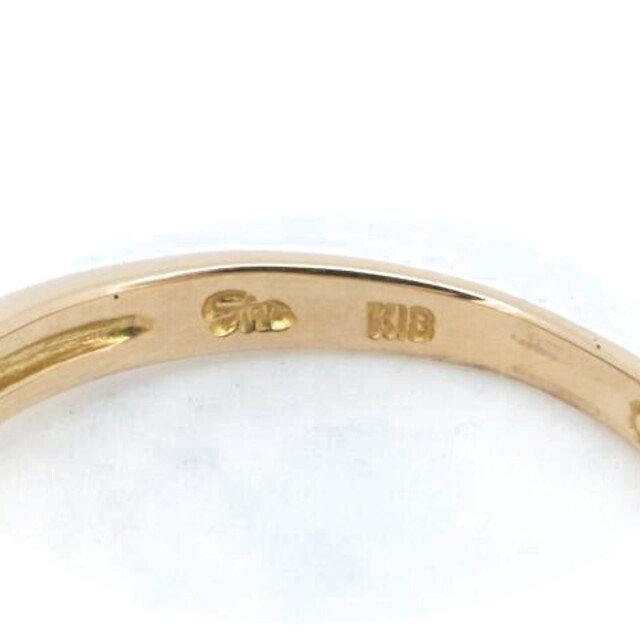 STAR JEWELRY(スタージュエリー)のスタージュエリー ダイヤモンドリング 指輪 10号 0.04ct K18PG(18金 ピンクゴールド) レディースのアクセサリー(リング(指輪))の商品写真