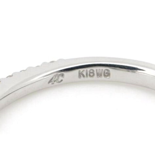 4℃(ヨンドシー)のヨンドシー ダイヤモンドリング 指輪 12号 K18WG(18金 ホワイトゴールド) レディースのアクセサリー(リング(指輪))の商品写真
