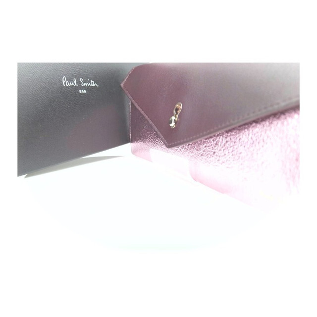 Paul Smith(ポールスミス)のポールスミス ファスナー長財布 PWD922 ワイン ピンク レディース レディースのファッション小物(財布)の商品写真