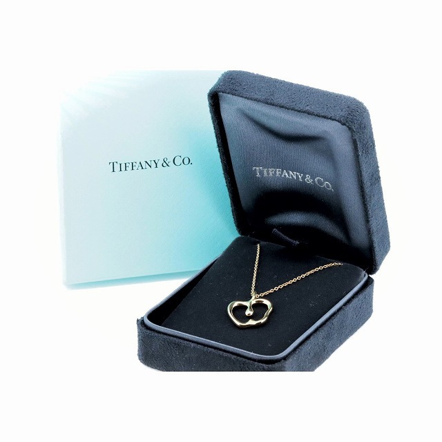 Tiffany & Co. - ティファニー アップルモチーフ ネックレス K18YG(18
