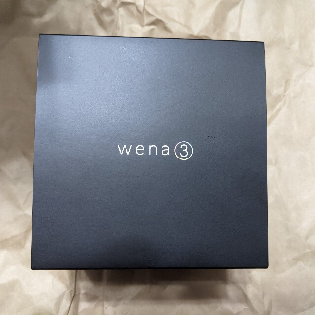 wena 3 METAL スマートウォッチ Premium Black WNW-