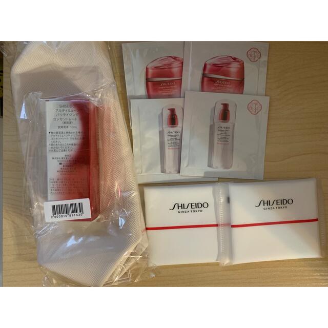 SHISEIDO (資生堂)(シセイドウ)の美容液 SHISEIDO ポーチ サンプル コスメ/美容のキット/セット(サンプル/トライアルキット)の商品写真