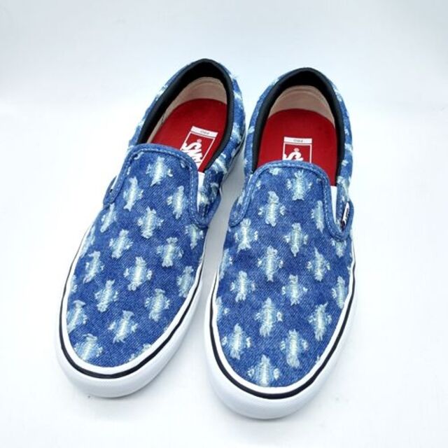 Supreme(シュプリーム)のSupreme×Vans 20ss Hole Punch Denim メンズの靴/シューズ(スニーカー)の商品写真