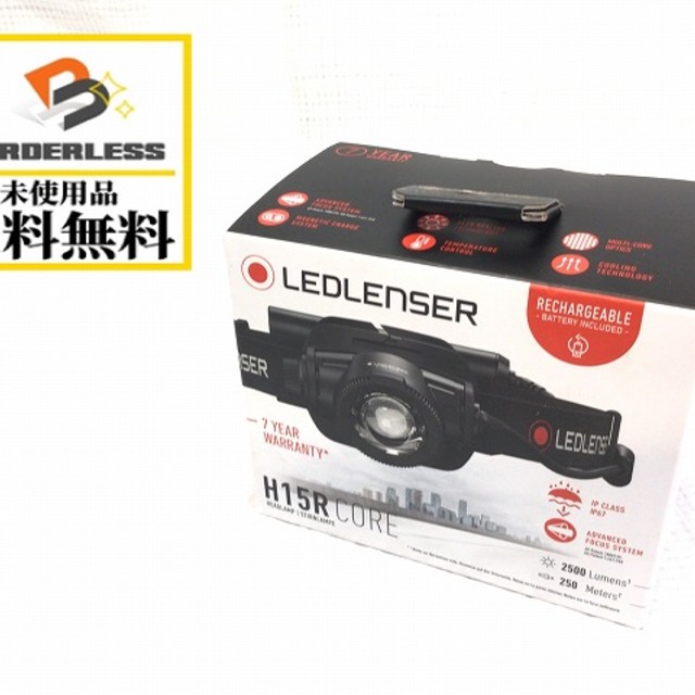 自動車/バイクLEDLENSER/レッドレンザー◎投光器/ライトH15R CORE