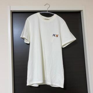 メゾンキツネ(MAISON KITSUNE')の新品メゾンキツネ　ダブルフォックス　Tシャツ　(Tシャツ(半袖/袖なし))