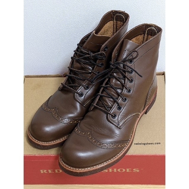 REDWING レッドウィング 8127 6インチ ブローグレンジャー 25.5712DJPサイズ