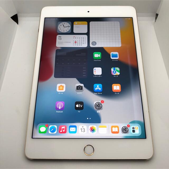 ジャンク SIMフリー iPad mini4 16GB ゴールド 本体のみ-