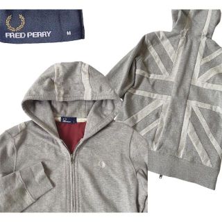 フレッドペリー(FRED PERRY)のFRED PERRY フレッドペリー ユニオンジャック刺繍 ジップパーカー(パーカー)