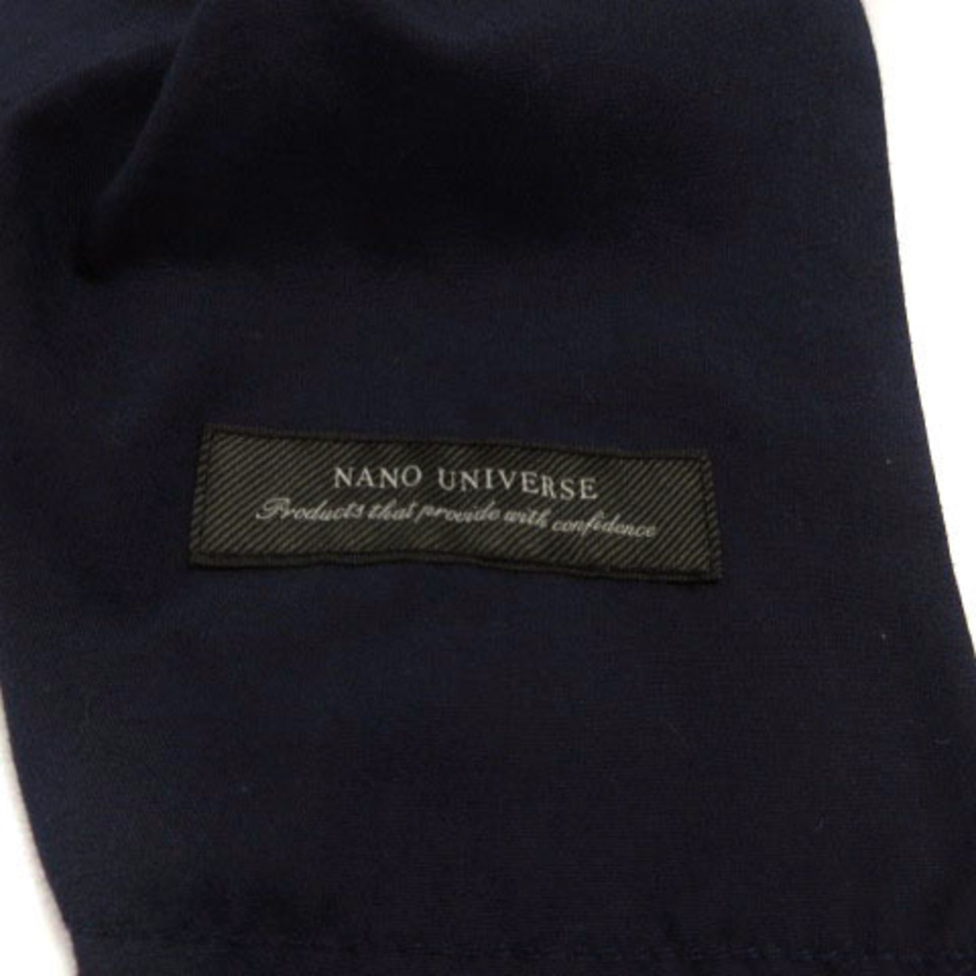 nano・universe(ナノユニバース)のナノユニバース パンツ ショートパンツ シアサッカー ウエストゴム 紺 S メンズのパンツ(ショートパンツ)の商品写真