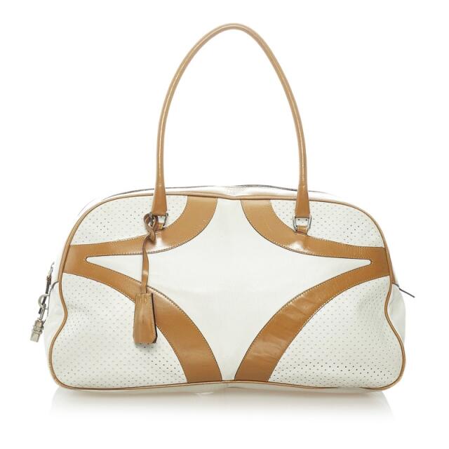 PRADA - プラダ ボーリング ハンドバッグ レザー レディース PRADA 【1-0060665】
