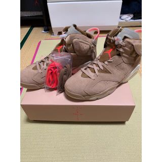 ナイキ(NIKE)のTravis Scott × Nike Air Jordan 6 30cm(スニーカー)