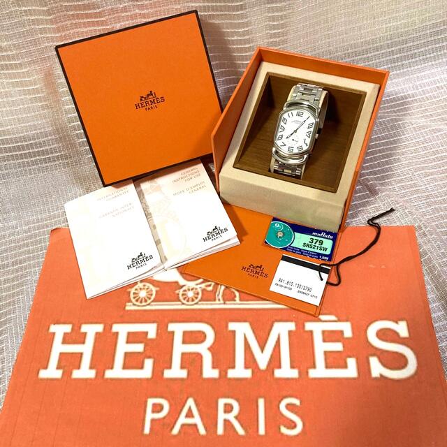Hermes(エルメス)の稼働品 エルメス ラリー RA1.810 腕時計 クオーツ 付属品完備 メンズの時計(腕時計(アナログ))の商品写真
