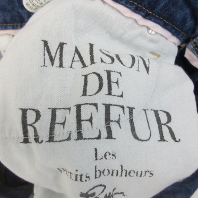 Maison de Reefur(メゾンドリーファー)のメゾンドリーファー デニムパンツ ジーンズ ストレートパンツ ロング丈 25 レディースのパンツ(デニム/ジーンズ)の商品写真