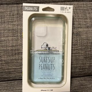 ピーナッツ(PEANUTS)のちゃみ様IIIIfit Clear iPhone 11 / XRスヌーピースマホ(iPhoneケース)