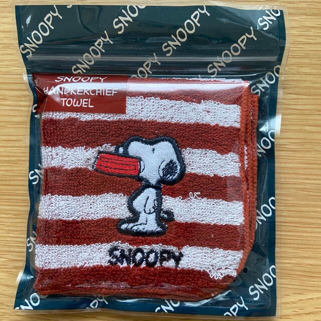 SNOOPY ハンドタオル レディースのファッション小物(ハンカチ)の商品写真