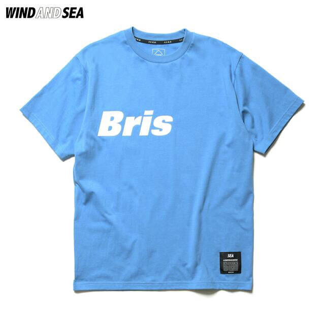 トップスS FCRB WIND AND SEA BRISTOL BIG LOGO TEE