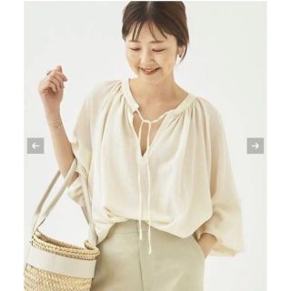 Plage - Plage 新品☆ lip gather ブラウス ☆の通販 by Plage - Plage 新品☆ lip gather ブラウス ☆の通販 by