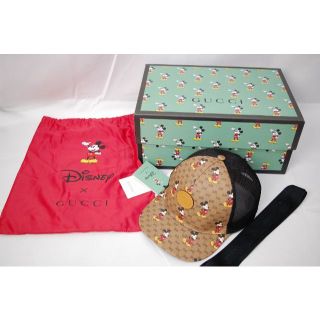 グッチ(Gucci)の新品☆GUCCI グッチ×Disney ミッキー キャップ ディズニー Lサイズ(キャップ)