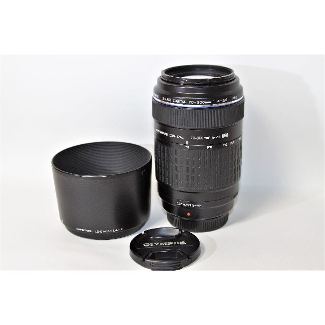 OLYMPUS(オリンパス)の【美品】OLYMPUS ZUIKO DIGITAL 70-300mm ED スマホ/家電/カメラのカメラ(レンズ(ズーム))の商品写真