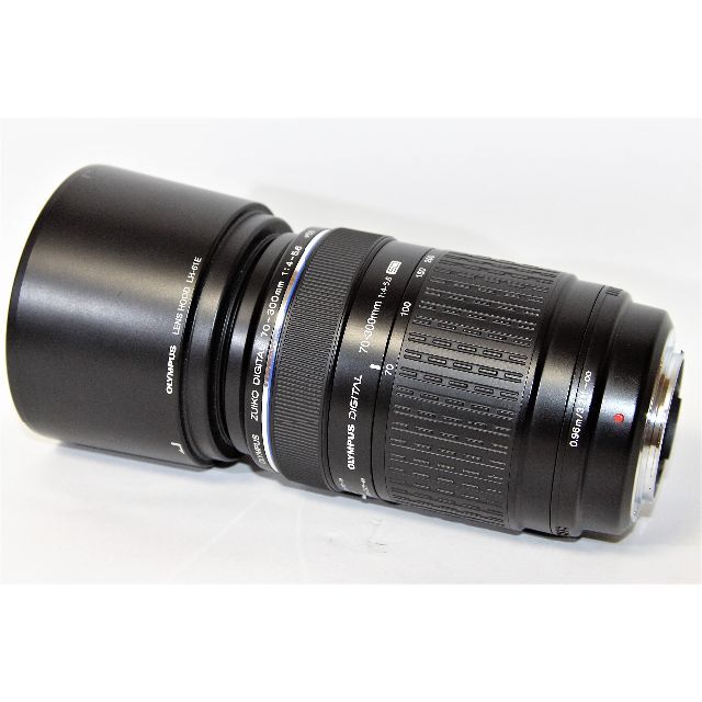 OLYMPUS(オリンパス)の【美品】OLYMPUS ZUIKO DIGITAL 70-300mm ED スマホ/家電/カメラのカメラ(レンズ(ズーム))の商品写真