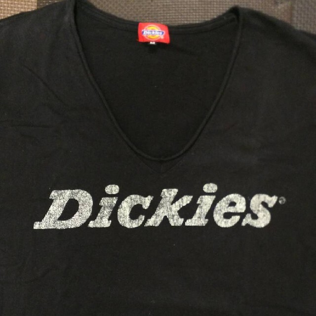 Dickies(ディッキーズ)の黒ブラックDickiesアンサンブル半袖Tシャツ綿100％重ね着Mサイズ メンズのトップス(Tシャツ/カットソー(半袖/袖なし))の商品写真