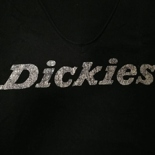 Dickies(ディッキーズ)の黒ブラックDickiesアンサンブル半袖Tシャツ綿100％重ね着Mサイズ メンズのトップス(Tシャツ/カットソー(半袖/袖なし))の商品写真