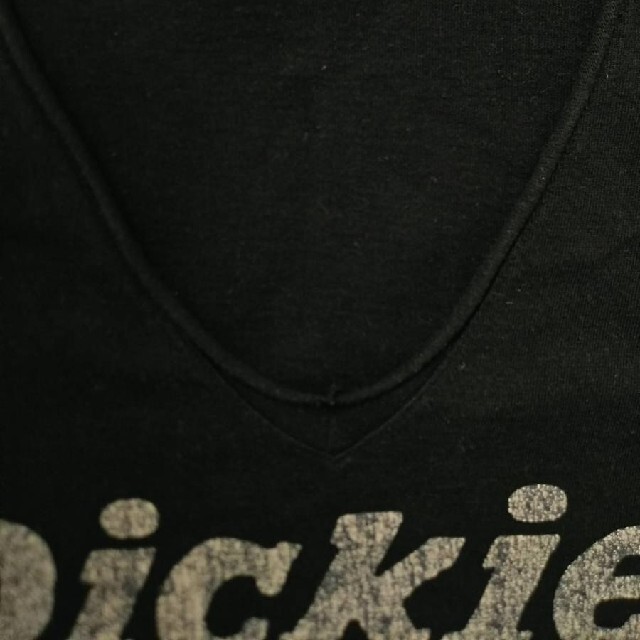 Dickies(ディッキーズ)の黒ブラックDickiesアンサンブル半袖Tシャツ綿100％重ね着Mサイズ メンズのトップス(Tシャツ/カットソー(半袖/袖なし))の商品写真