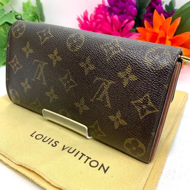 LOUIS VUITTON(ルイヴィトン)の152 価格交渉、大歓迎！！ルイヴィトン　長財布　モノグラム　ポルトモネクレディ レディースのファッション小物(財布)の商品写真