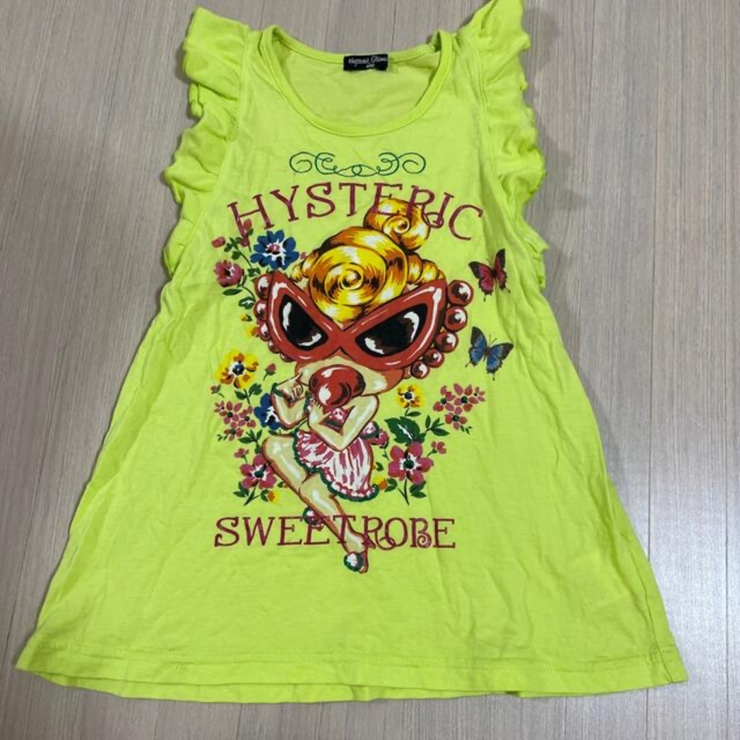 HYSTERIC MINI(ヒステリックミニ)のHYSTERICMINI チュニック 110㎝ キッズ/ベビー/マタニティのキッズ服女の子用(90cm~)(Tシャツ/カットソー)の商品写真