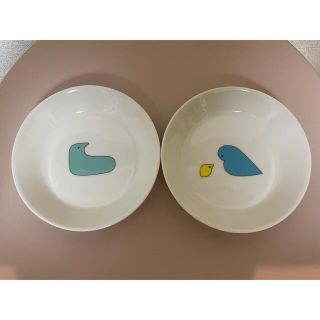 ミナペルホネン(mina perhonen)のscope   イッタラ×ミナペルホネン　12cmプレート2枚(食器)