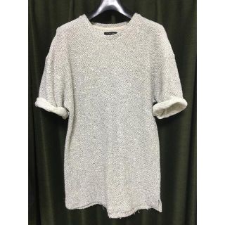 ザラ(ZARA)のメンズ　半袖ニット(Tシャツ/カットソー(半袖/袖なし))