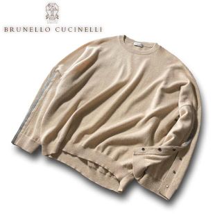 ブルネロクチネリ(BRUNELLO CUCINELLI)のG27★極美品★モニーレつき極上カシミヤニット ブルネロクチネリ セーター M(ニット/セーター)