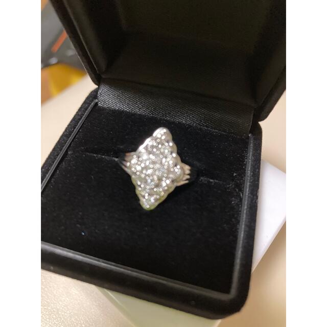 新品　美品♪ pt900 ダイヤモンド リング レディースのアクセサリー(リング(指輪))の商品写真