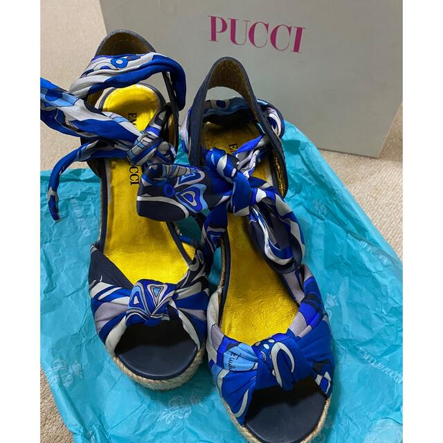 EMILIO PUCCI(エミリオプッチ)のエミリオプッチ　サンダル 35.5 レディースの靴/シューズ(サンダル)の商品写真