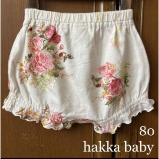 ハッカベビー(hakka baby)の専用！ハッカベビー　かぼちゃパンツ　インナーパンツ　花　春　夏　(パンツ)