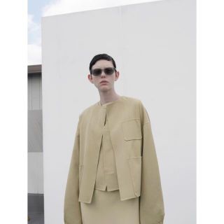 新作 AURALEE SPRINGY SEWN BLOUSON-