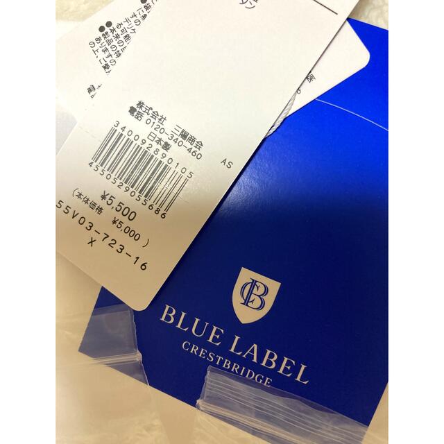 BLUE LABEL CRESTBRIDGE(ブルーレーベルクレストブリッジ)のBLUE LABEL CRESTBRIDGEハートモチーフピアス　赤チェック レディースのアクセサリー(ピアス)の商品写真