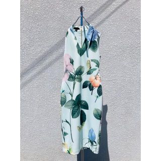 テッドベイカー(TED BAKER)のTED BAKER ロングワンピース ホワイト サイズ4 Lサイズ相当 結婚式(ロングワンピース/マキシワンピース)