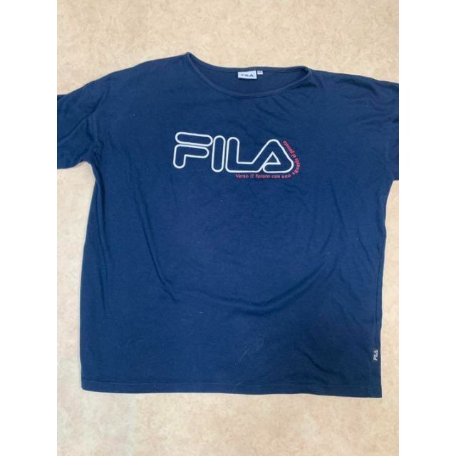 FILA(フィラ)のＦＩＬＡベーシックで着回しやすい。身幅たっぷりサイズＴシャツ メンズのトップス(Tシャツ/カットソー(半袖/袖なし))の商品写真