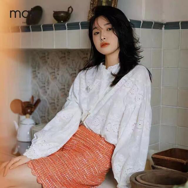 maje - ❤️maje2022新作 新品 白ブラウス 綺麗上品の通販 by kanay