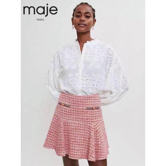 maje - ❤️maje2022新作 新品 白ブラウス 綺麗上品の通販 by kanay