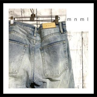 フィアオブゴッド(FEAR OF GOD)のmnml ミニマル サイドジップダメージデニム 31サイズ(デニム/ジーンズ)