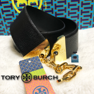 トリーバーチ(Tory Burch)の◆新品◆TORY BURCHトリーバーチ◆レザーチェーンベルト(ベルト)