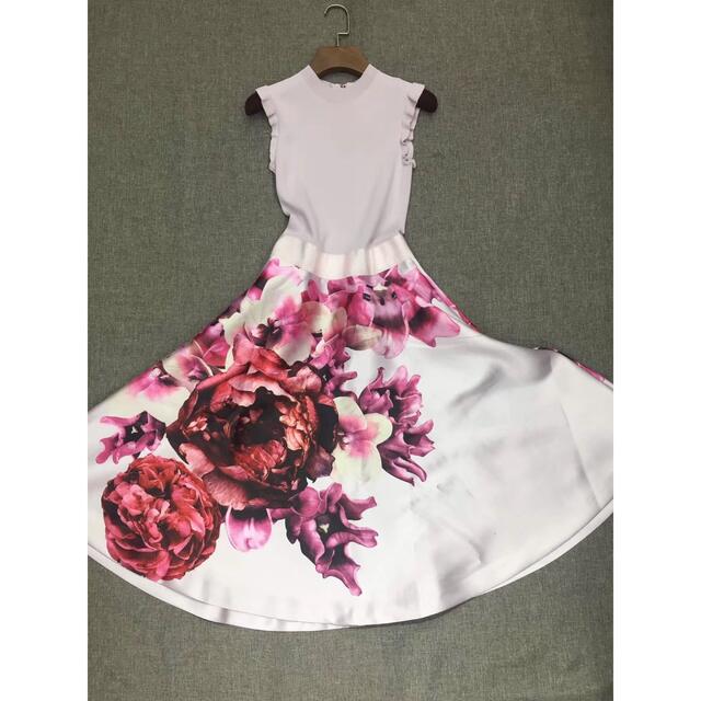 ❤️ ★【人気作】Ted Baker ピンク　花柄ワンピース 新品 綺麗