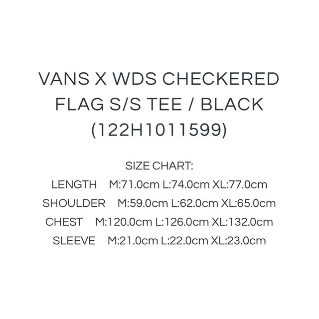 WIND AND SEA x VANS  T-SHIRT Black