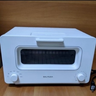 バルミューダ(BALMUDA)のBALMUDA バルミューダ　スチームトースター　白　K01E-WS(調理機器)