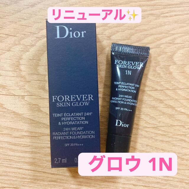 Dior(ディオール)のDior 新 ディオール スキン フォーエヴァー フルイド グロウ 1N コスメ/美容のベースメイク/化粧品(ファンデーション)の商品写真