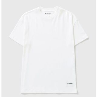 ジルサンダー(Jil Sander)のジルサンダー　JILSANDER  パックＴシャツ　サイズＬ１枚　ホワイト(Tシャツ/カットソー(半袖/袖なし))